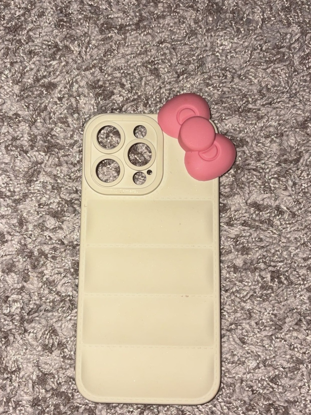 Hello Kitty iPhone 15 Pro Max Case with Pink Bow